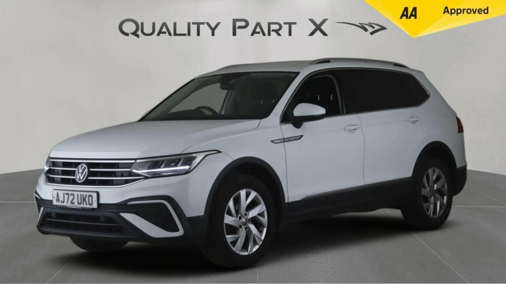 Volkswagen Tiguan Allspace Suv AJ72UKO White #3