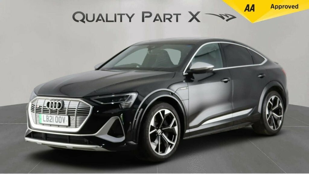 Audi E-Tron S Sportback Quattro S Black #3