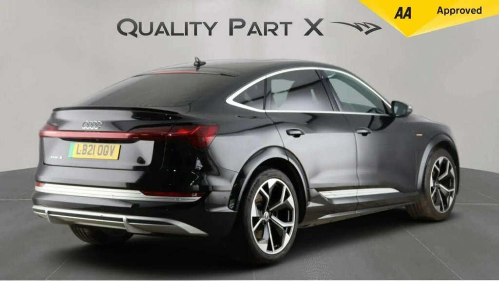 Audi E-Tron S Sportback Quattro S Black #5