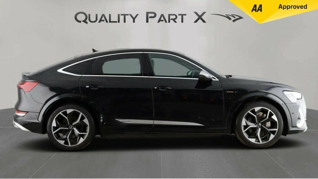 Audi E-Tron S Sportback Quattro S Black #4