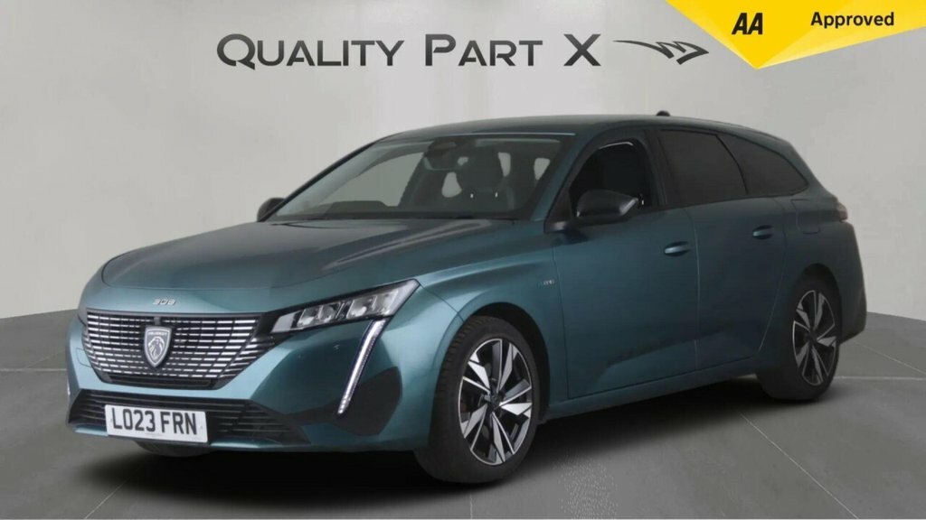 Peugeot 308 SW Estate Blue #3