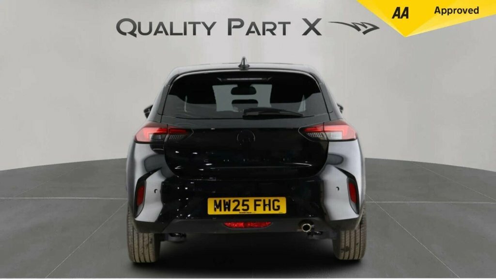 Vauxhall Corsa Hatchback MW25FHG Black #6
