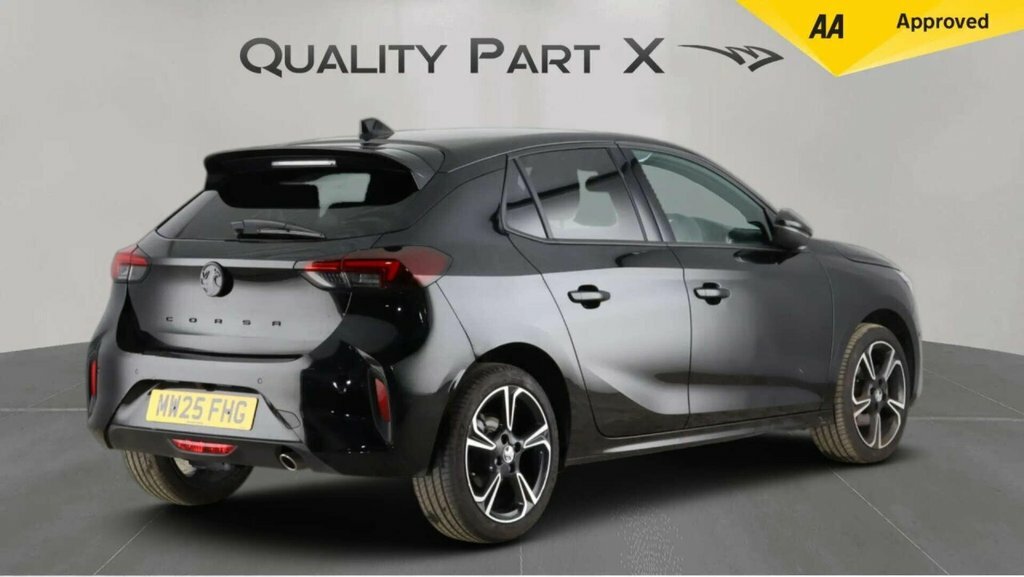 Vauxhall Corsa Hatchback MW25FHG Black #5