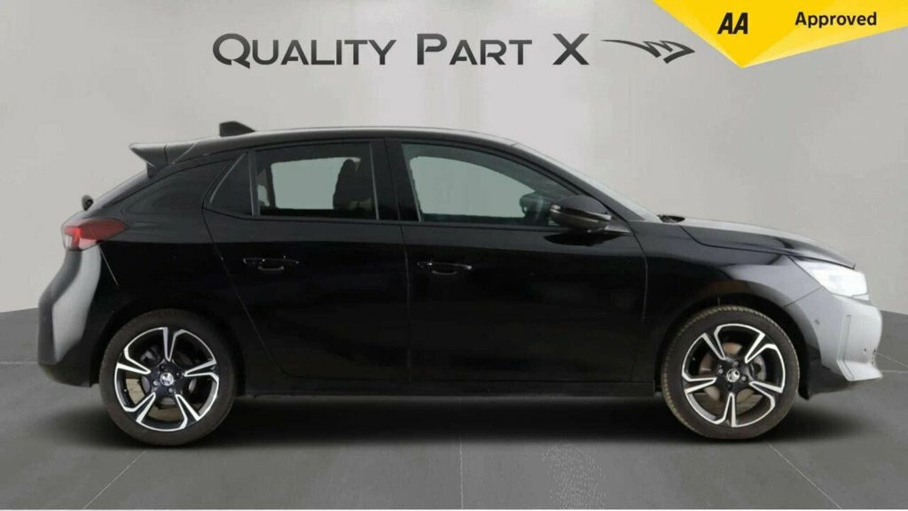 Vauxhall Corsa Hatchback MW25FHG Black #4