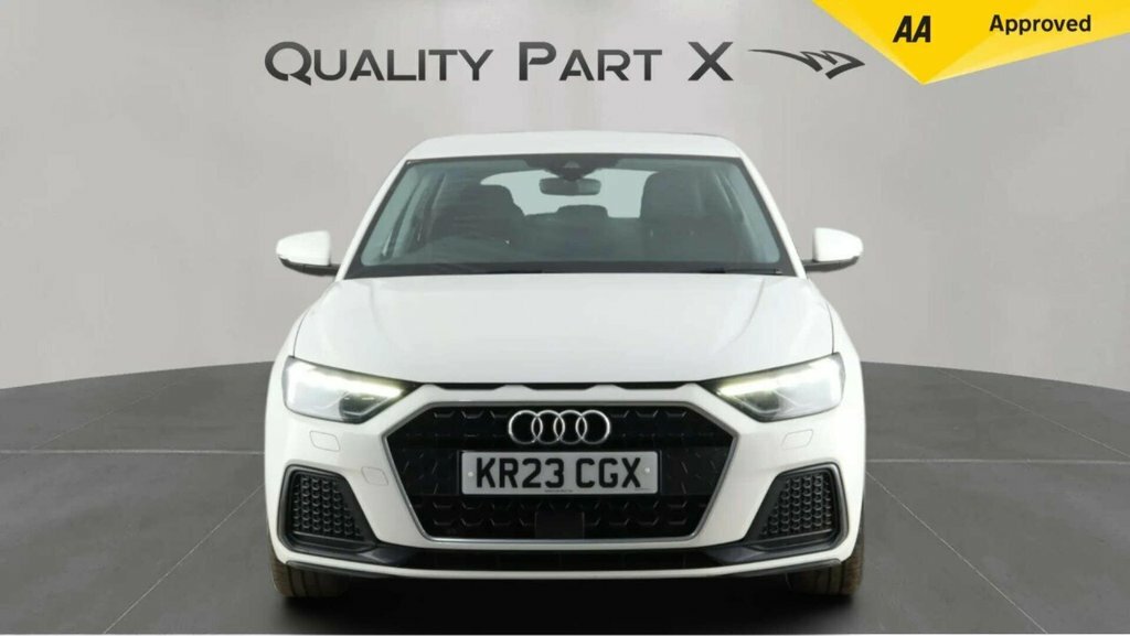 Audi A1 Hatchback KR23CGX White #2