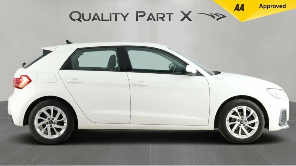 Audi A1 Hatchback KR23CGX White #4