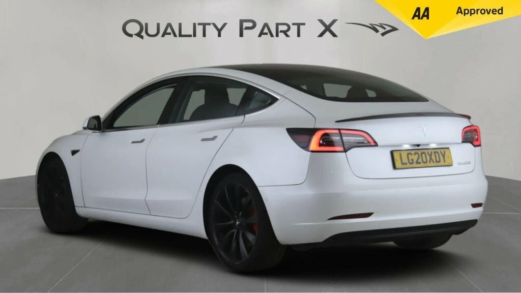 Tesla Model 3 Saloon LG20XDY White #5