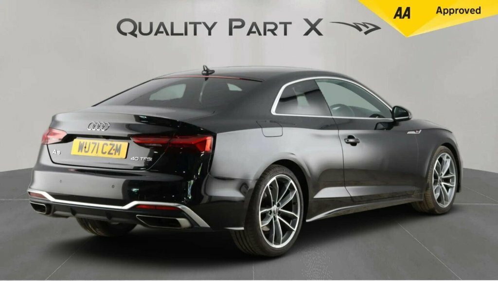 Audi A5 Coupe WU71CZM Black #5