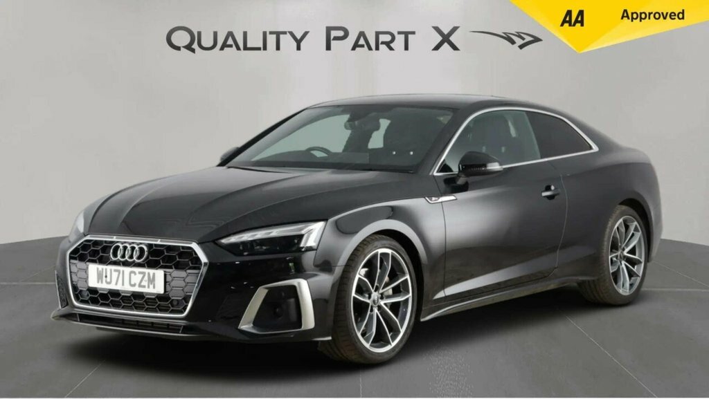 Audi A5 Coupe WU71CZM Black #3