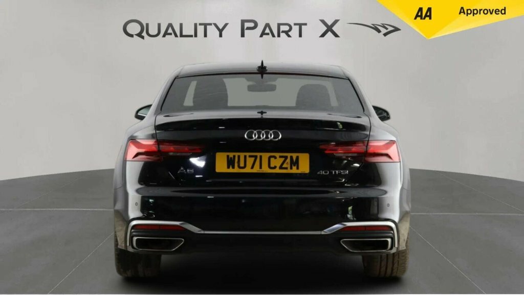 Audi A5 Coupe WU71CZM Black #6