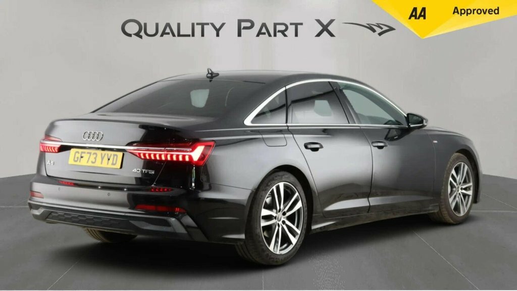 Audi A6 Saloon Saloon GF73YYD Black #5