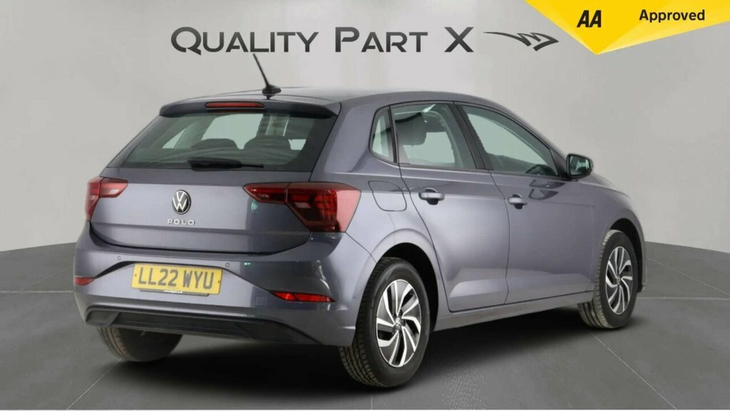 Volkswagen Polo Hatchback LL22WYU Grey #5