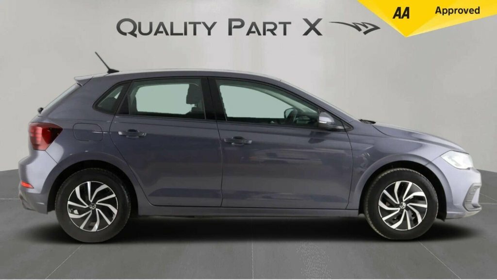 Volkswagen Polo Hatchback LL22WYU Grey #4