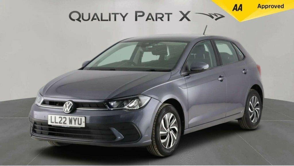 Volkswagen Polo Hatchback LL22WYU Grey #3