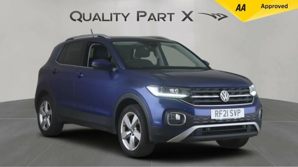 Volkswagen T-Cross Suv Blue