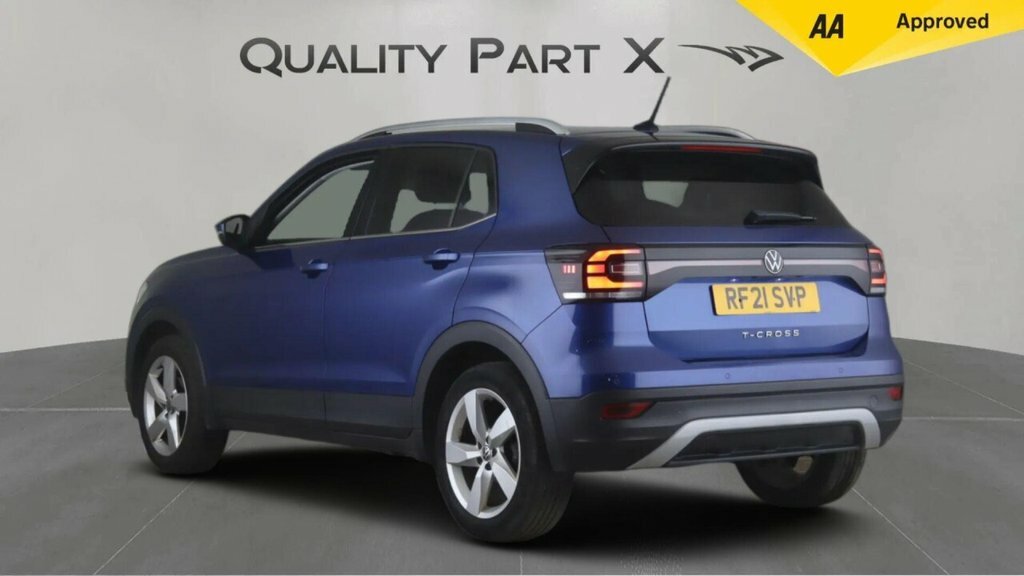 Volkswagen T-Cross Suv RF21SVP Blue #5