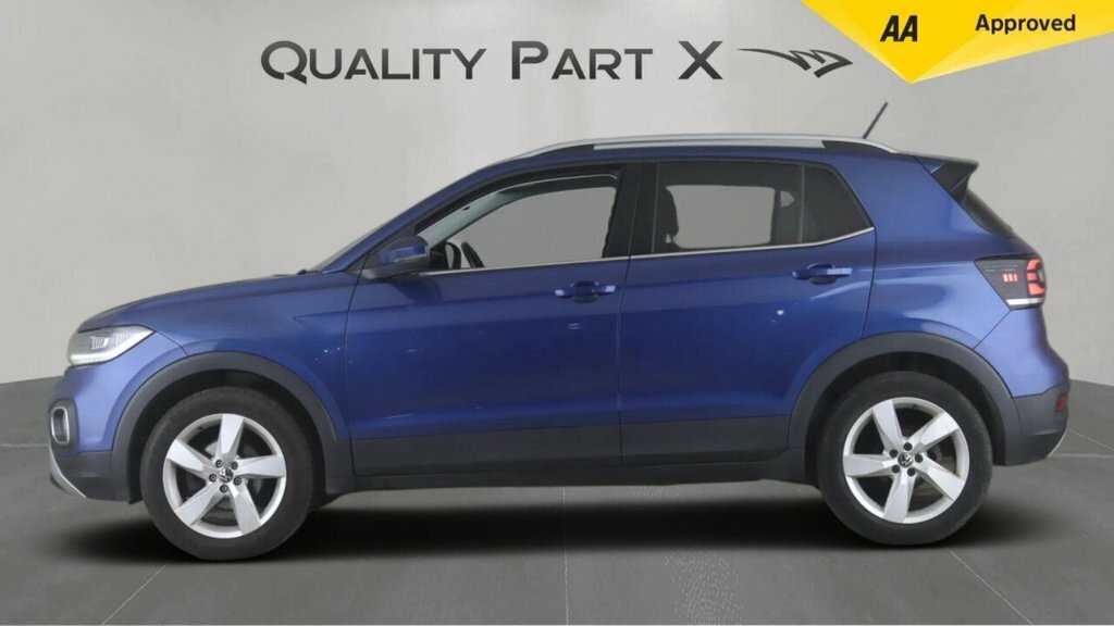 Volkswagen T-Cross Suv RF21SVP Blue #4