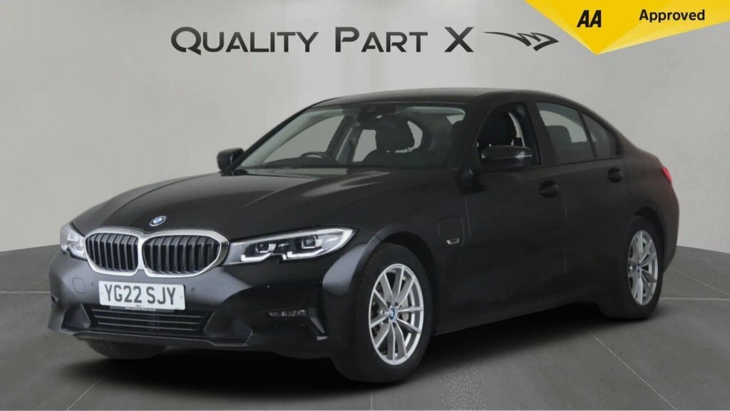 BMW 3 Series Saloon YG22SJY Black #3
