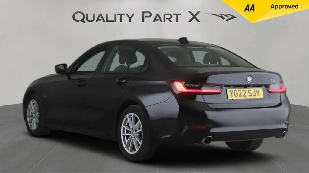 BMW 3 Series Saloon YG22SJY Black #4
