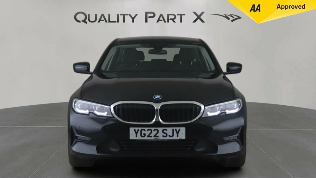BMW 3 Series Saloon YG22SJY Black #2