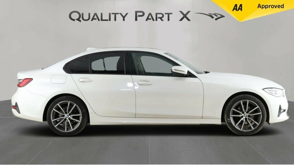BMW 3 Series Saloon PE21ZCX White #4