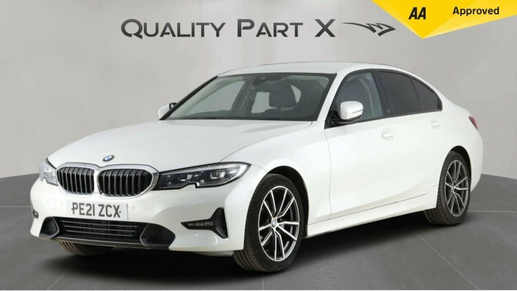 BMW 3 Series Saloon PE21ZCX White #3