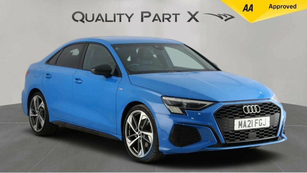 Audi A3 Saloon Blue