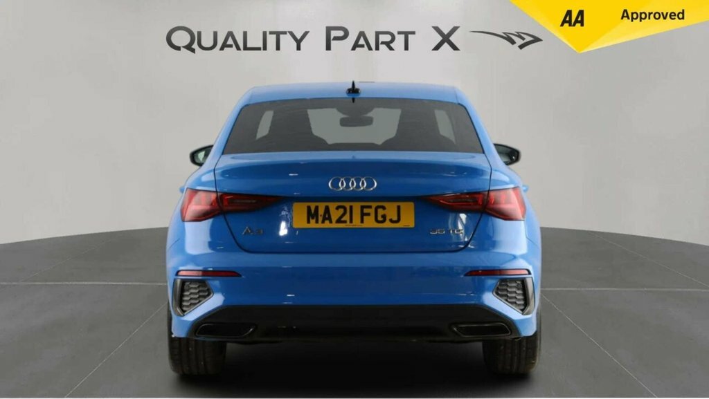 Audi A3 Saloon MA21FGJ Blue #6