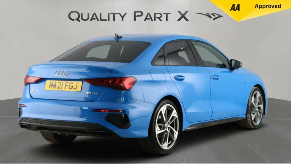 Audi A3 Saloon MA21FGJ Blue #5