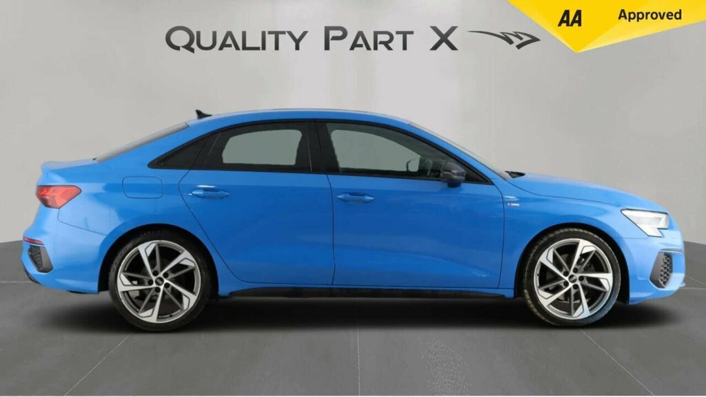 Audi A3 Saloon MA21FGJ Blue #4