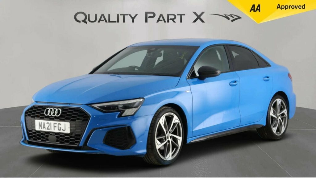 Audi A3 Saloon MA21FGJ Blue #3