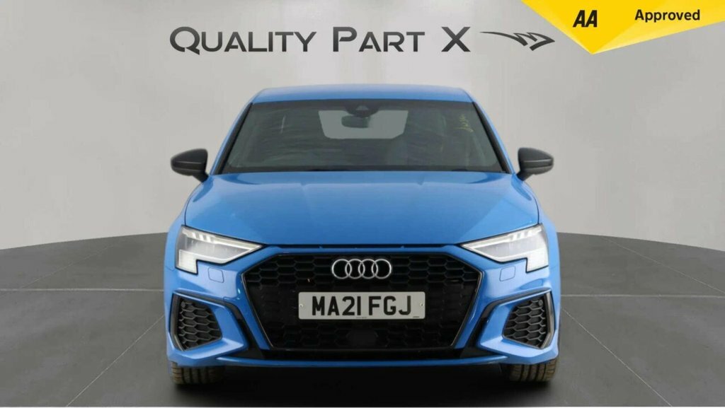 Audi A3 Saloon MA21FGJ Blue #2