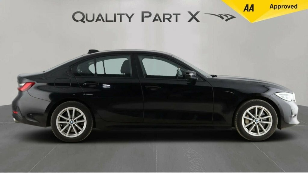 BMW 3 Series Saloon DS21VNW Black #4