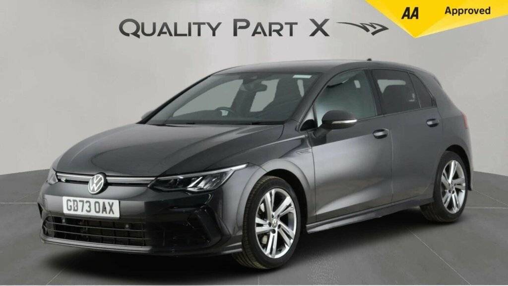 Volkswagen Golf Hatchback GD73OAX Grey #3