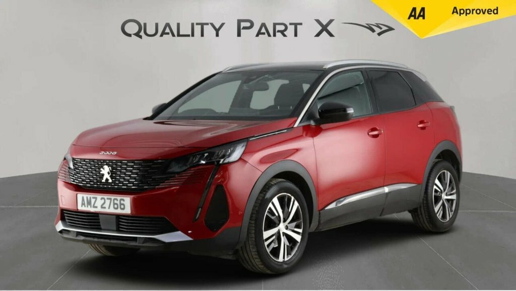 Peugeot 3008 Suv AMZ2766 Red #3