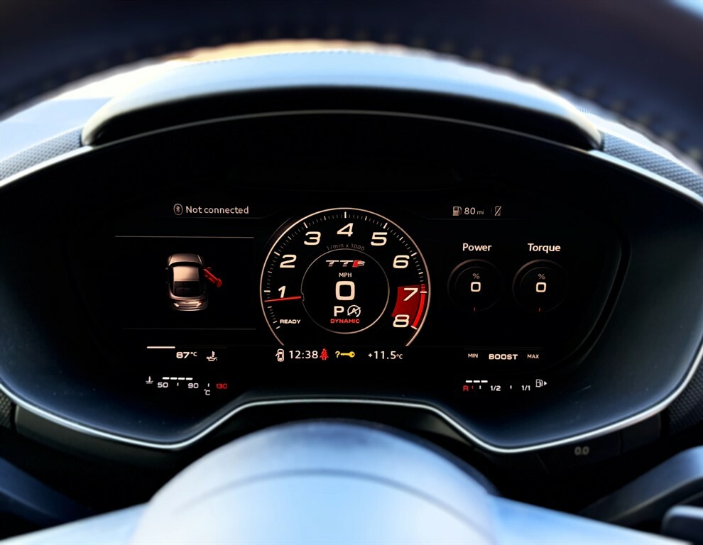 Audi TTS Tfsi Black Edition Red #22