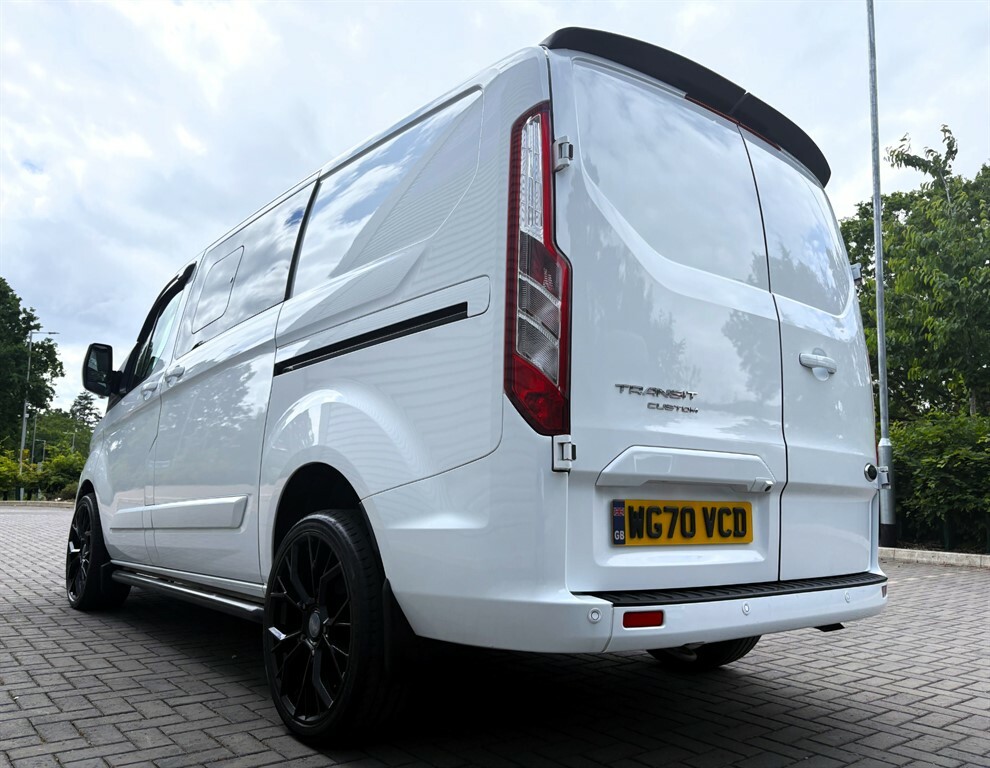 Ford Transit Custom Transit Custom 320 Limited Ecoblue WG70VCD White #6