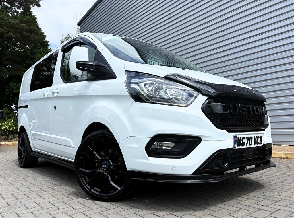 Ford Transit Custom Transit Custom 320 Limited Ecoblue WG70VCD White #2