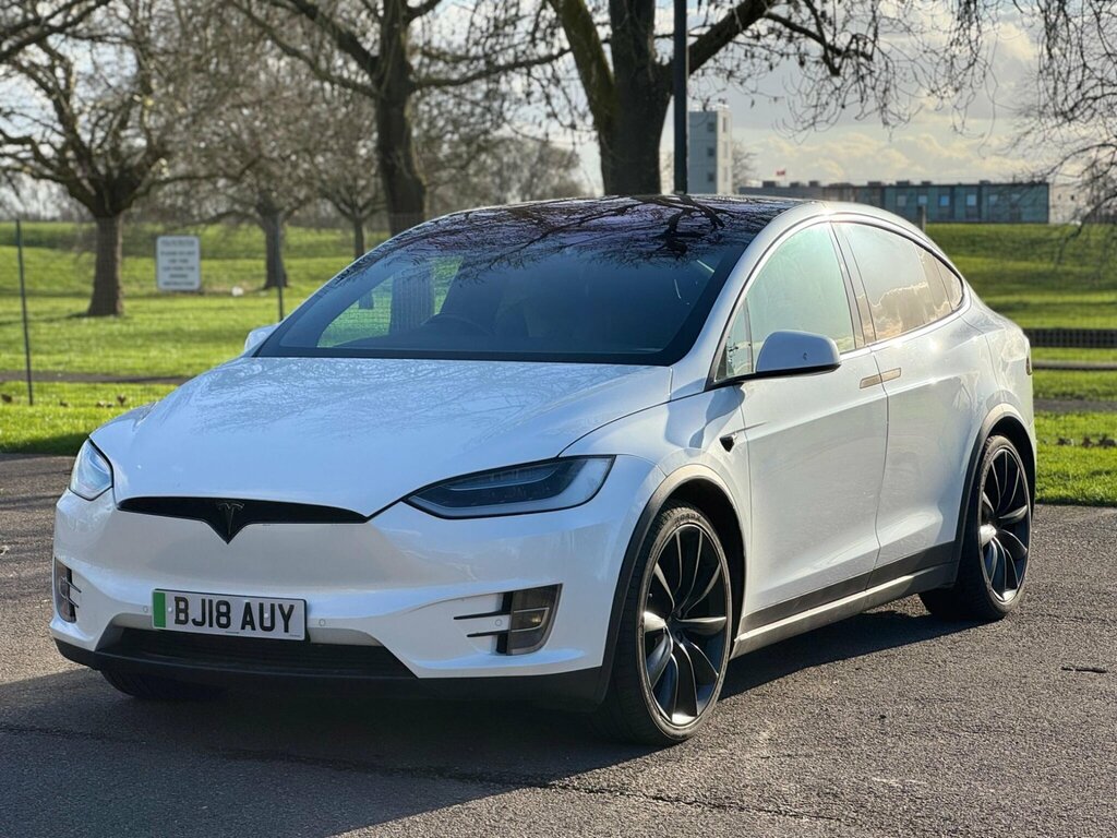 Tesla Model X 100D Dual Motor 4Wde BJ18AUY White #3