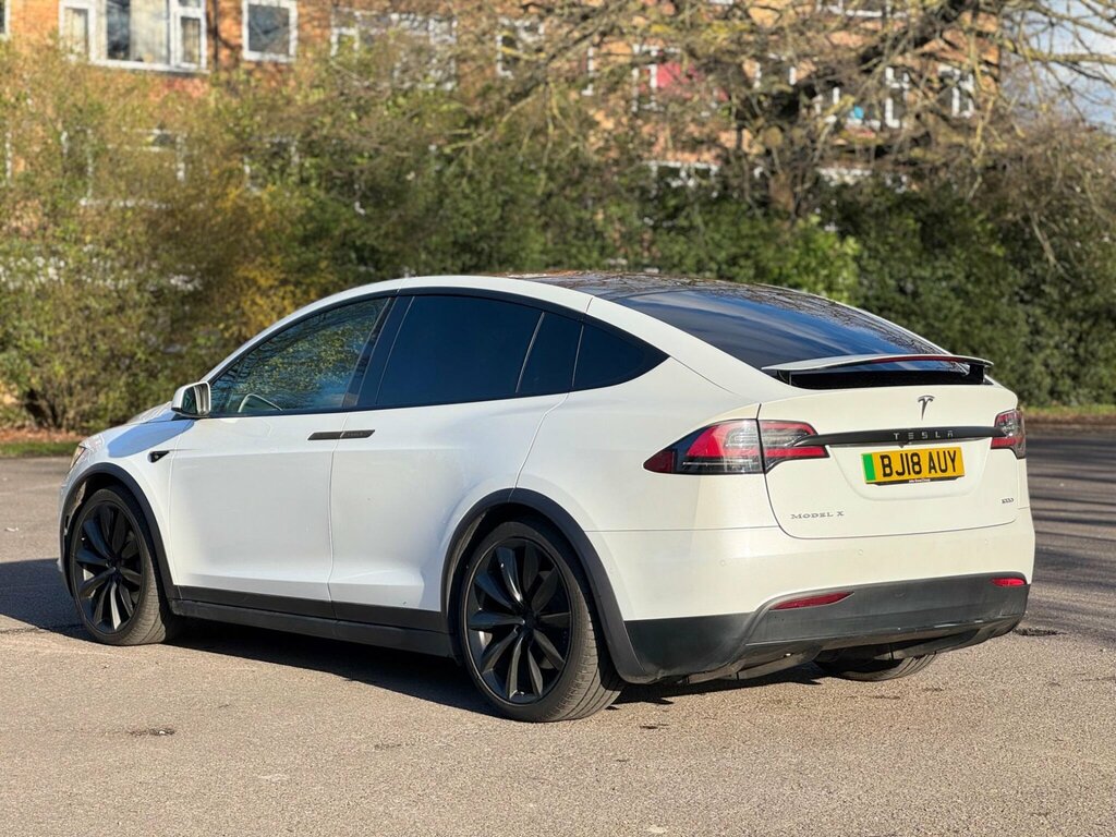 Tesla Model X 100D Dual Motor 4Wde BJ18AUY White #4