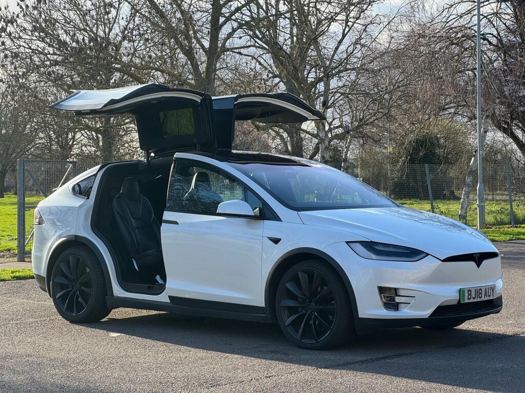 Tesla Model X 100D Dual Motor 4Wde BJ18AUY White #6