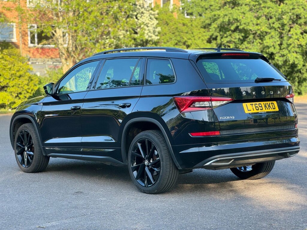 Skoda Kodiaq 2.0 Tsi Sportline Dsg 4Wd Euro 6 Ss 7 Seat LT69KKD Black #4