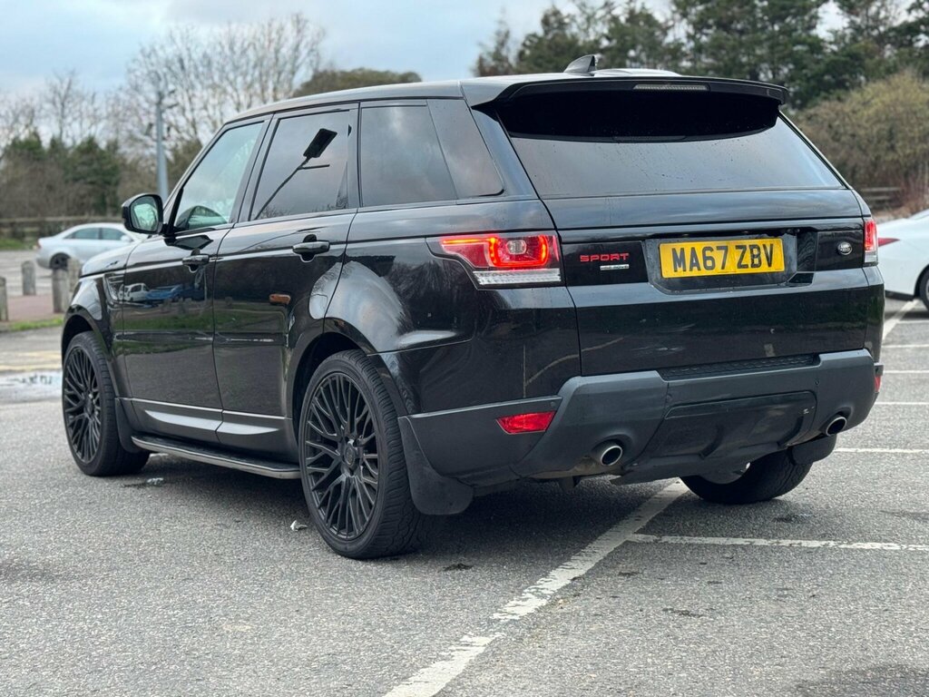 Land Rover Range Rover Sport 3.0 Sd V6 Hse 4Wd Euro 6 Ss MA67ZBV Black #4