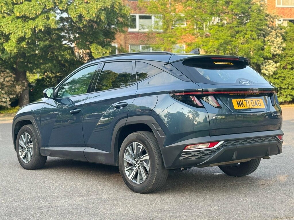 Hyundai Tucson 1.6 T-gdi Se Connect Euro 6 Ss MK71OAG Blue #4