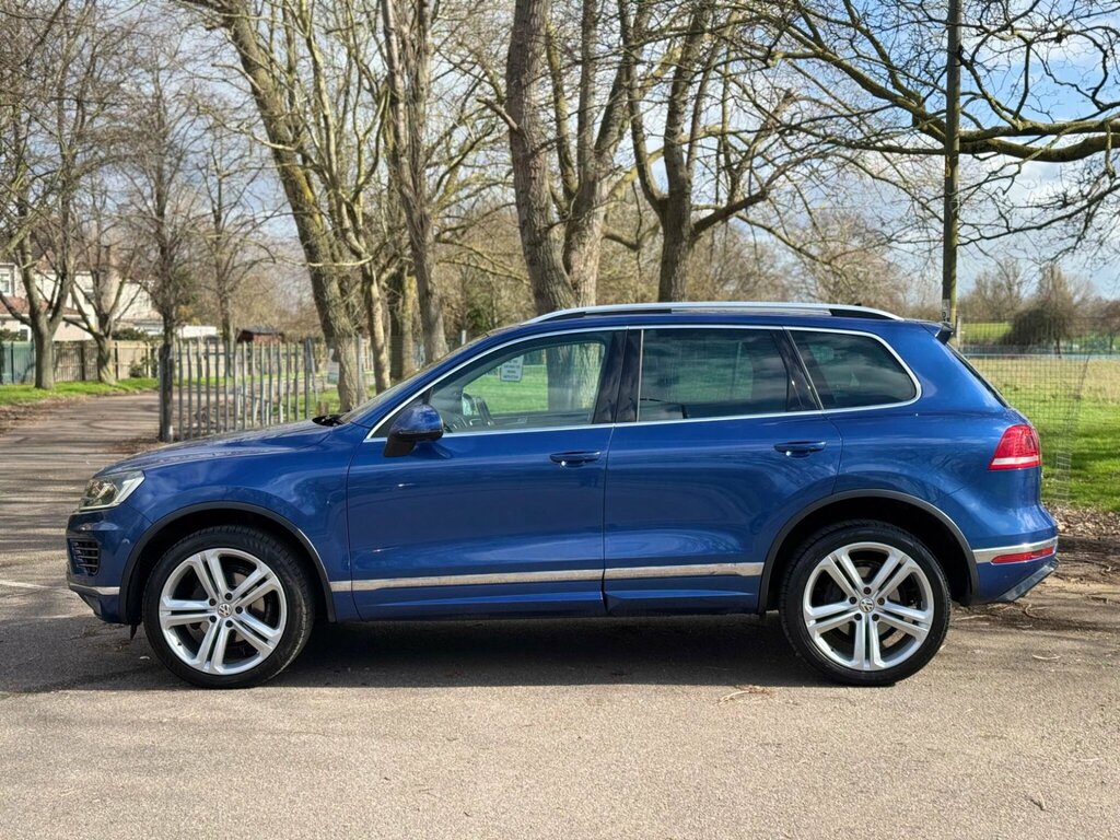 Volkswagen Touareg 3.0 Tdi V6 Bluemotion Tech R-line Plus Tiptronic 4 WN66AOH Blue #6