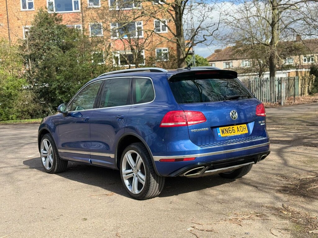 Volkswagen Touareg 3.0 Tdi V6 Bluemotion Tech R-line Plus Tiptronic 4 WN66AOH Blue #4