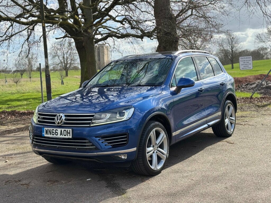 Volkswagen Touareg 3.0 Tdi V6 Bluemotion Tech R-line Plus Tiptronic 4 WN66AOH Blue #3