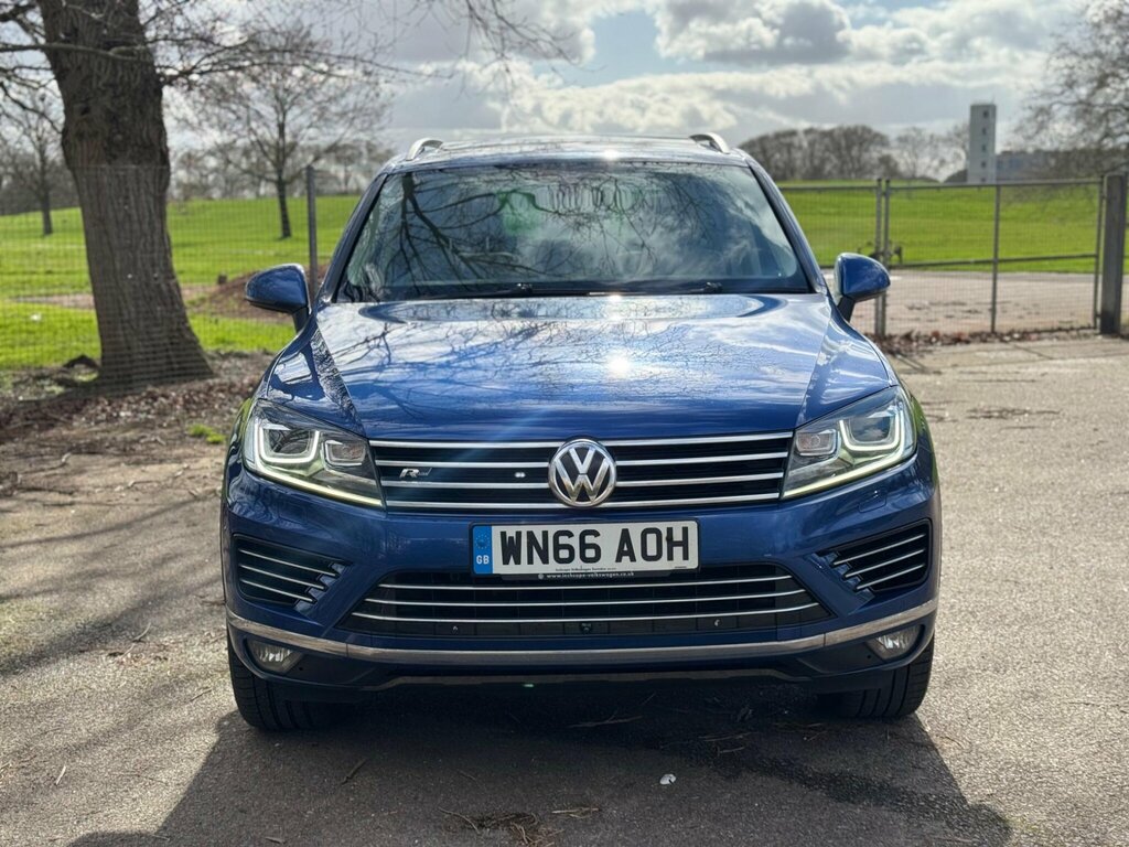 Volkswagen Touareg 3.0 Tdi V6 Bluemotion Tech R-line Plus Tiptronic 4 WN66AOH Blue #2