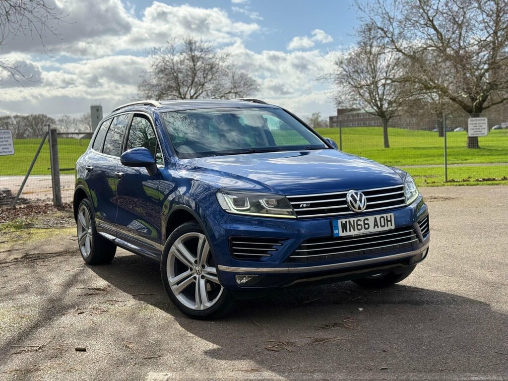 Volkswagen Touareg 3.0 Tdi V6 Bluemotion Tech R-line Plus Tiptronic 4 Blue