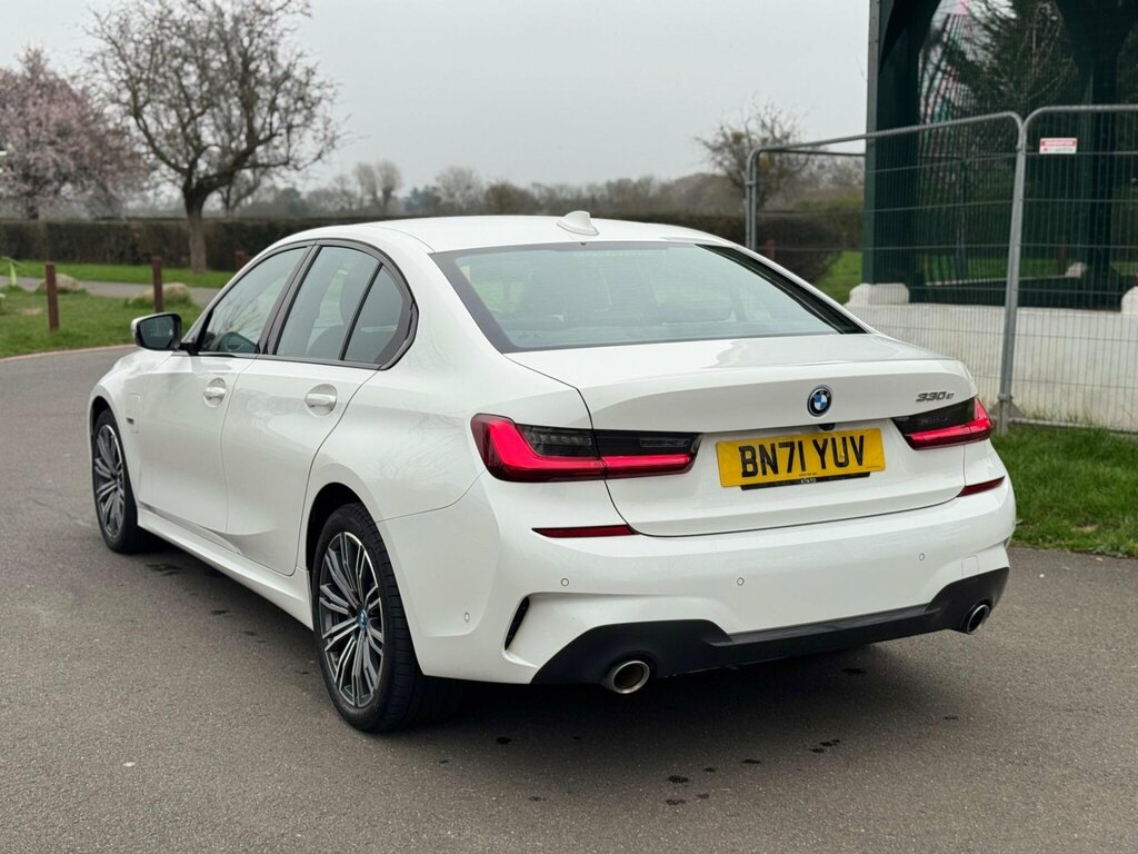 BMW 3 Series 2.0 330E 12Kwh M Sport Euro 6 Ss BN71YUV White #4